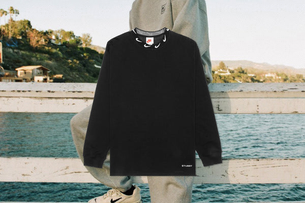 Nike x Stussy L/S Knit Top - Black – Feature