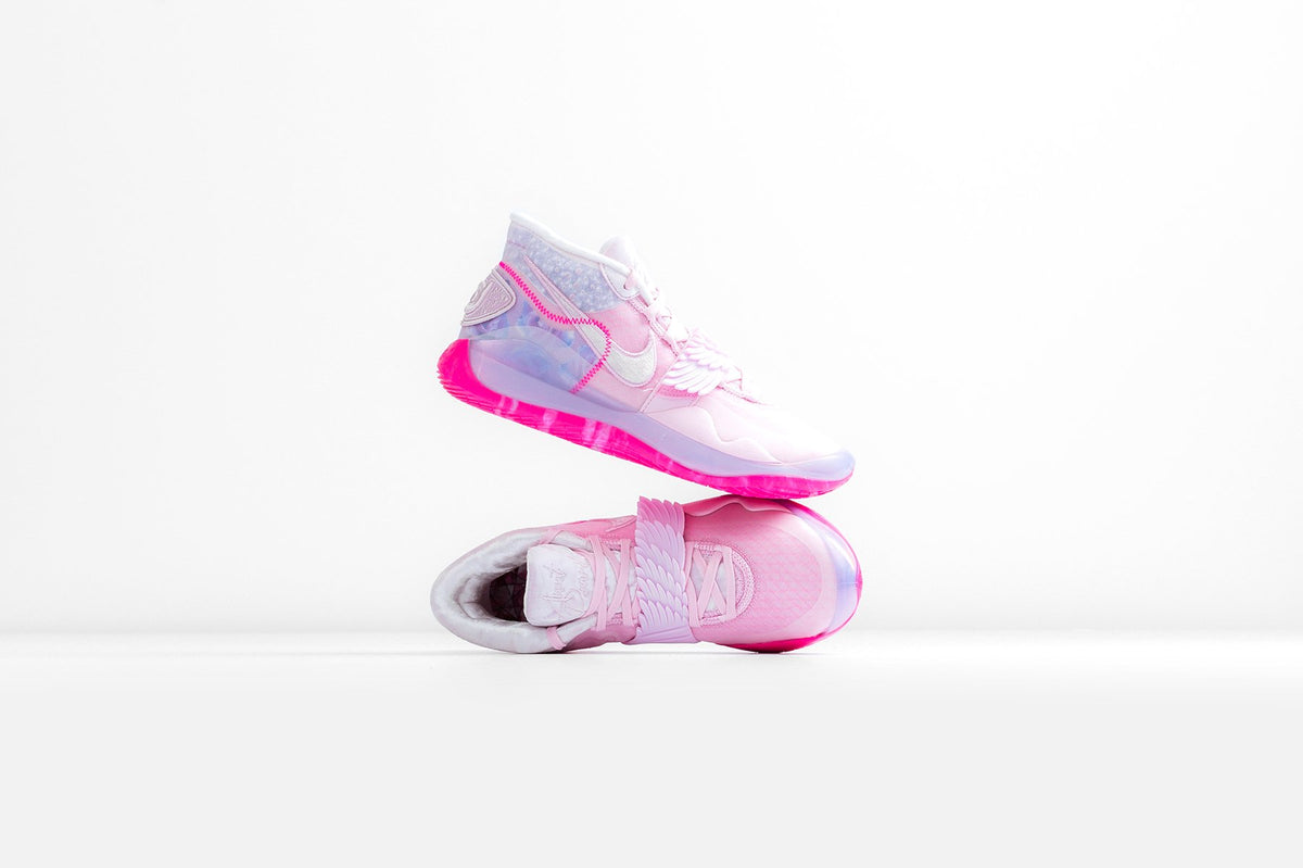 Nike KD 12 Sneaker Aunt Pearl Basketball Shoes Breast Cancer Pink Plush 8.5 Nike KD 4  main image 4