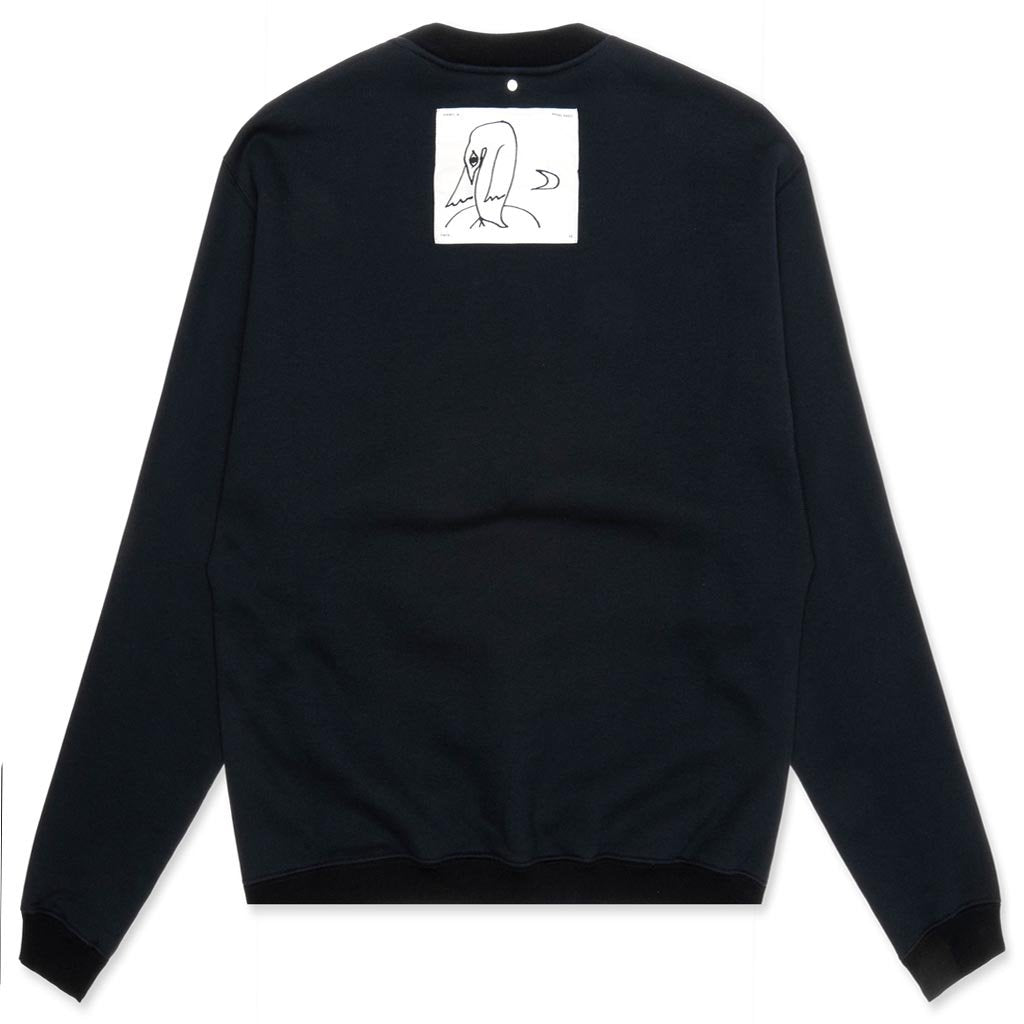 OAMC - Noise Crewneck - Dark Blue