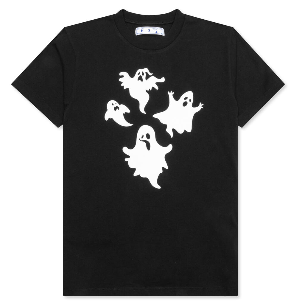 Ghosts S/S Slim Tee - Black/White – Feature
