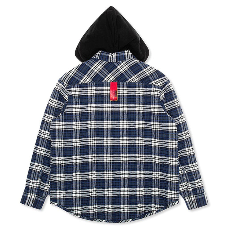 Overshirt Flannel Jacket - Blue – Feature