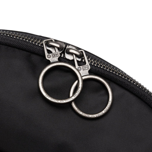 OW Logo Nylon Basic Fannypack - Black/White – Feature