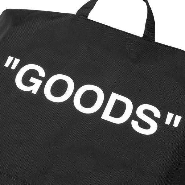 Off-White c/o Virgil Abloh Goods Quote Tote Bag in Black for Men