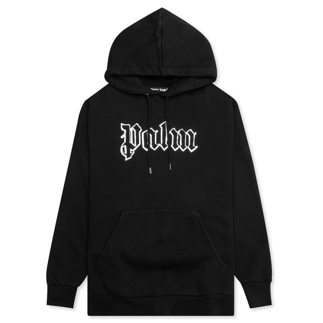 Glow in the Dark Over Hoodie - Black/Metal – Feature