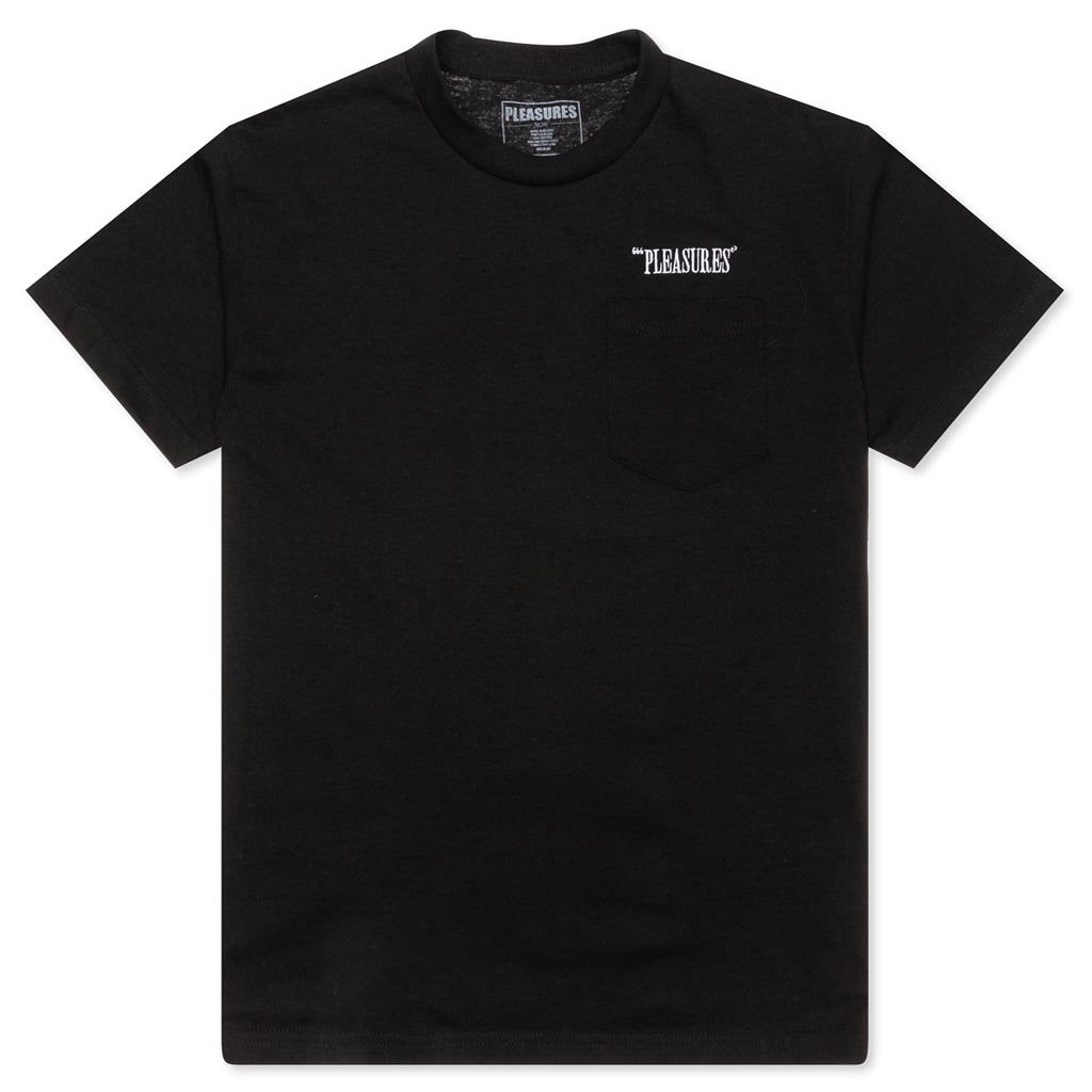 Balance Embroidered Pocket Tee - Black – Feature
