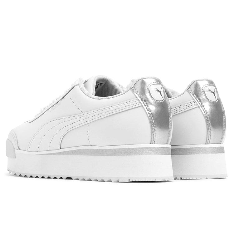 Women's Roma Amor Leather - White/White – Feature