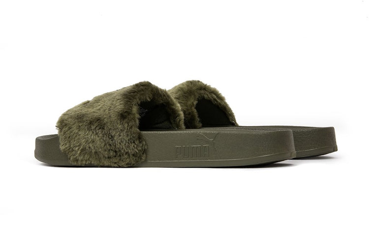 FENTY PUMA BY RIHANNA ‘LeadCat\' FU Brown Slide Puma Leadcat Slide Rihanna Fenty FU Orange Men main image 3