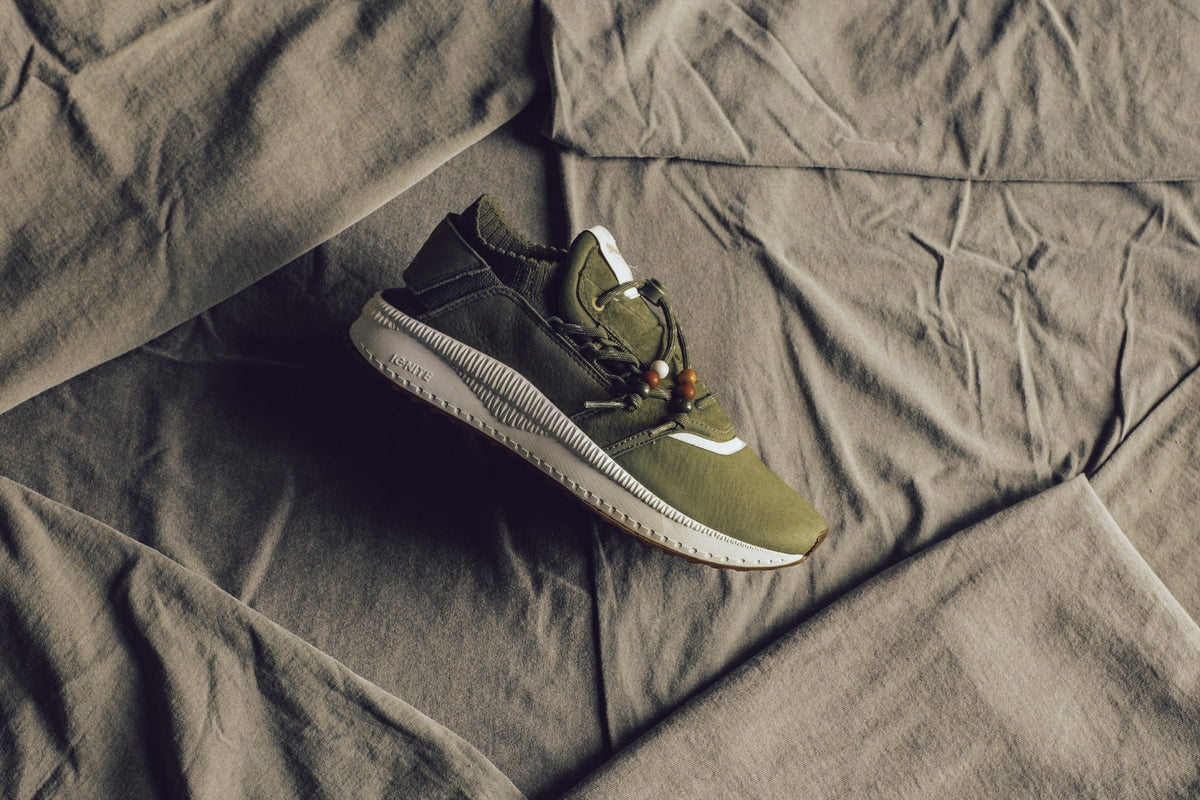 Puma x Foot Patrol Tsugi Shinsei - Capulet Olive – Feature