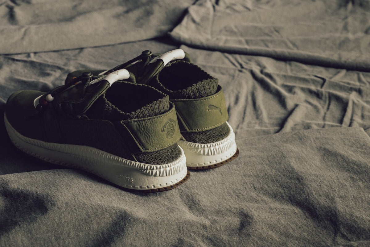 Puma x Foot Patrol Tsugi Shinsei - Capulet Olive – Feature