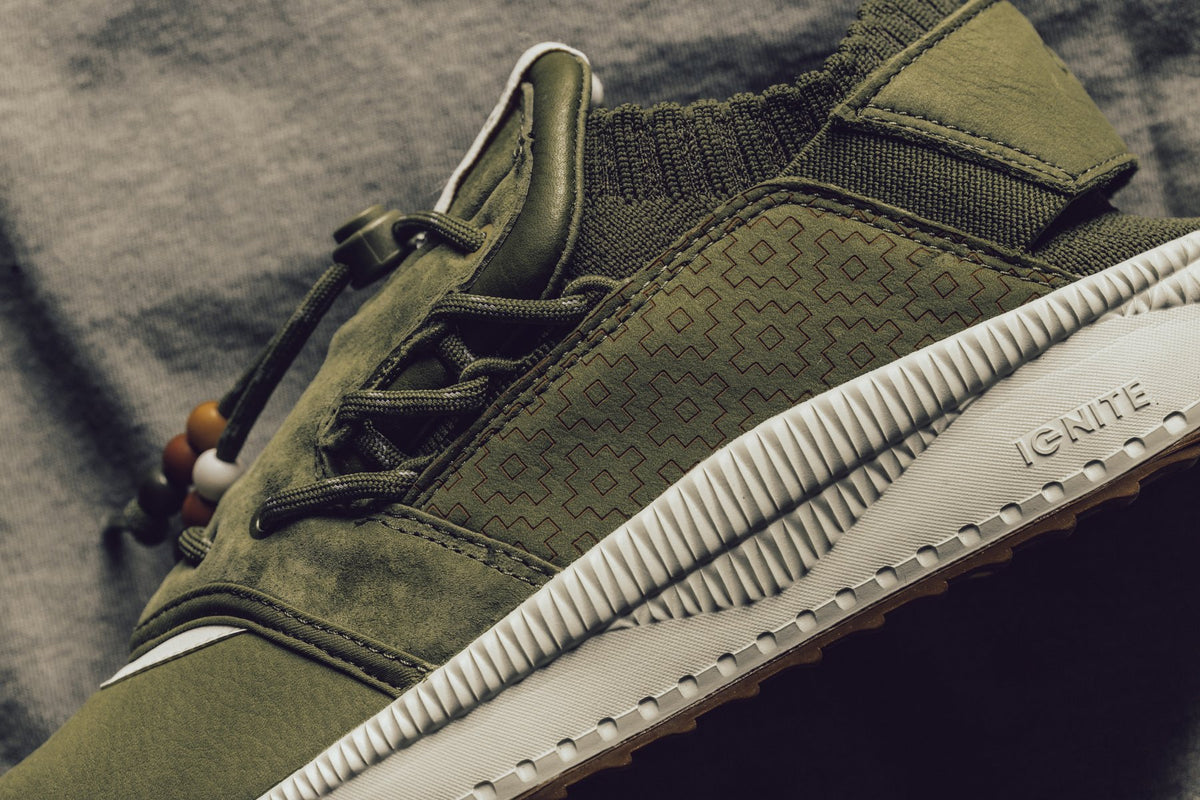 Puma x Foot Patrol Tsugi Shinsei - Capulet Olive – Feature