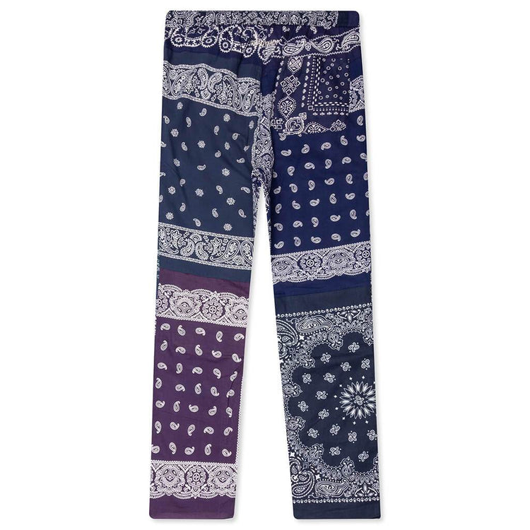 Bandana Sleeping Pants - Navy – Feature