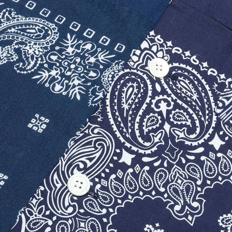 Bandana Sleeping Shirt - Navy – Feature