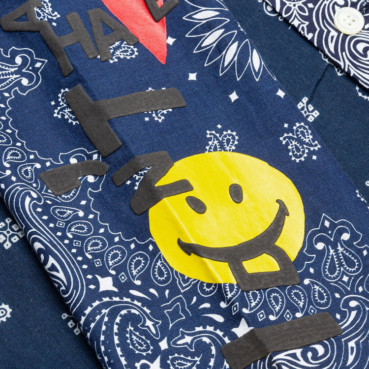 Bandana Sleeping Shirt - Navy – Feature