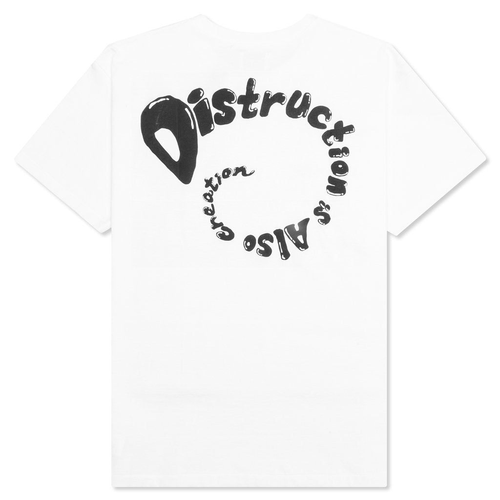 Destruction is Also Creation T-Shirt - White – Feature