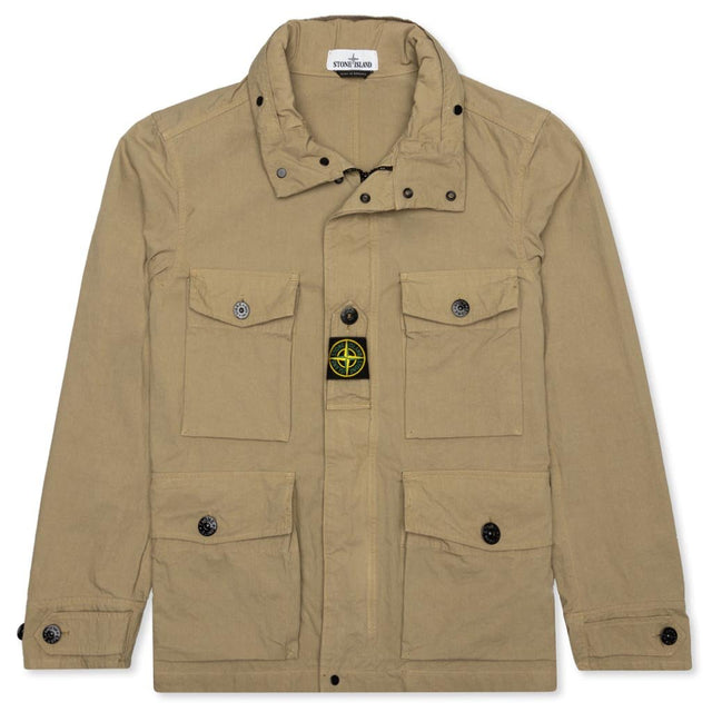 Center Patch Logo Jacket - Dark Beige – Feature