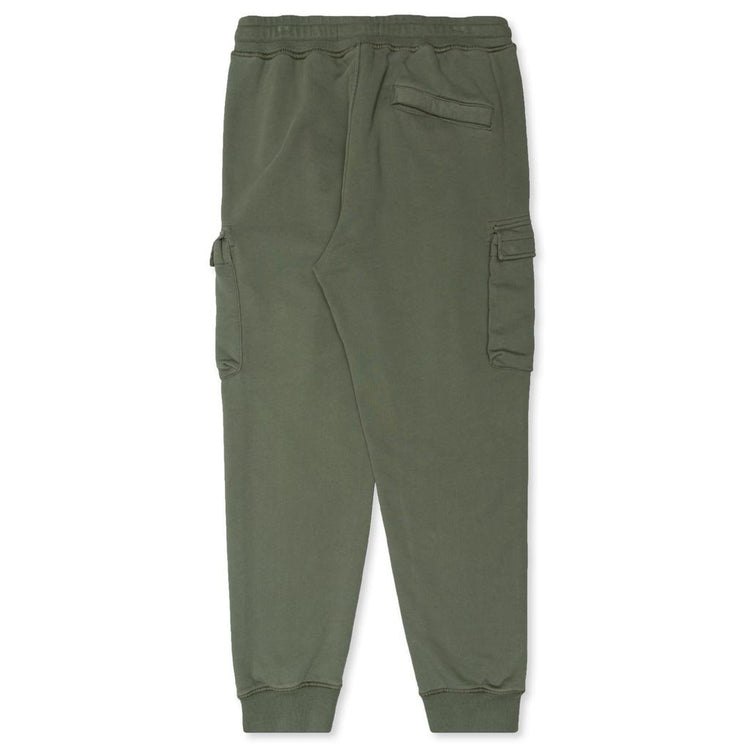 Cotton Fleece Pants - Olive Green – Feature