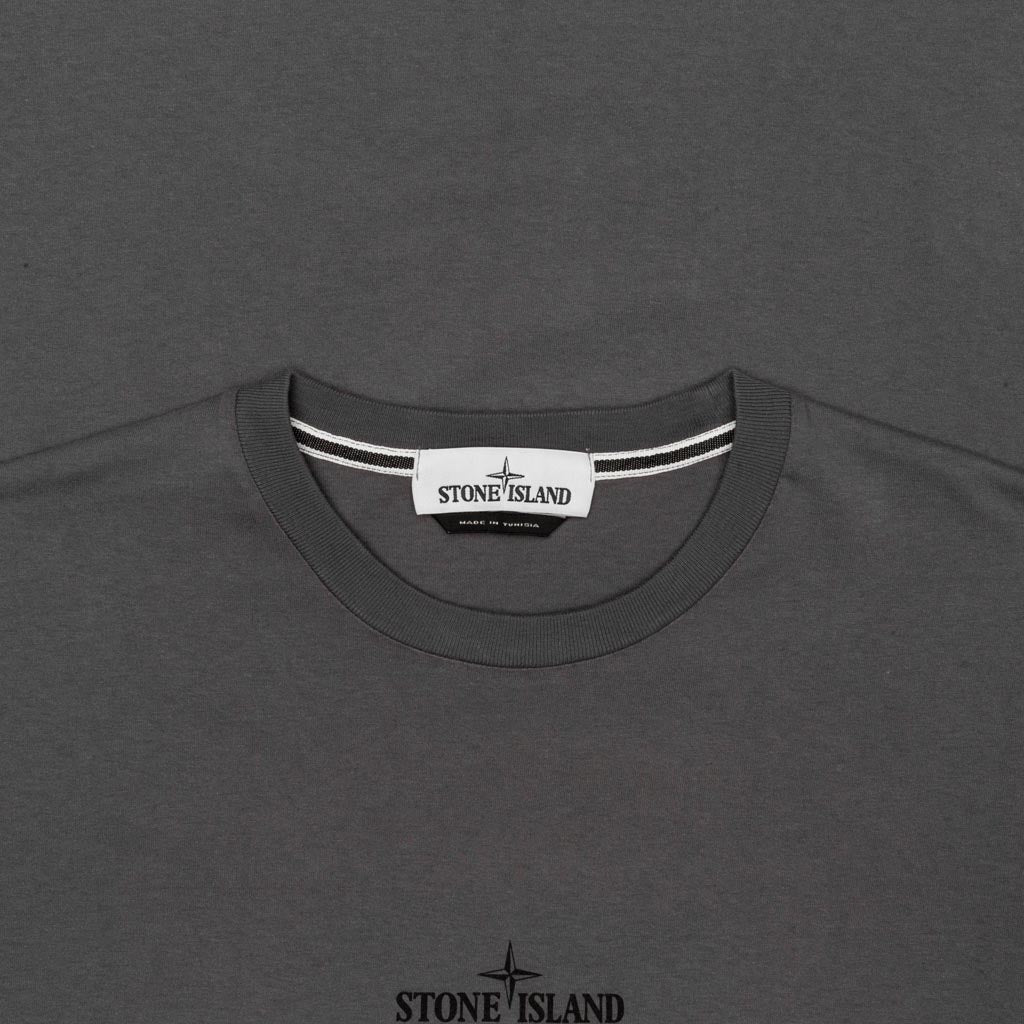Graphic Twelve T-Shirt - Blue Grey – Feature