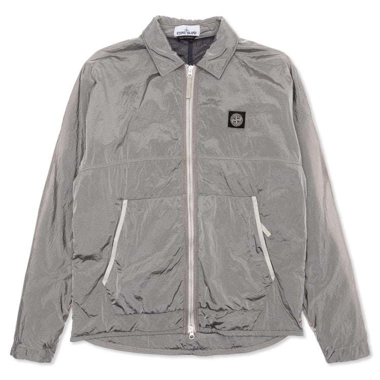 Nylon Metal Rete Isolante-TC Overshirt - Dust Grey – Feature