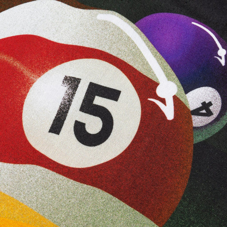 Stussy Men's Pool Hall Shirt Black Feature