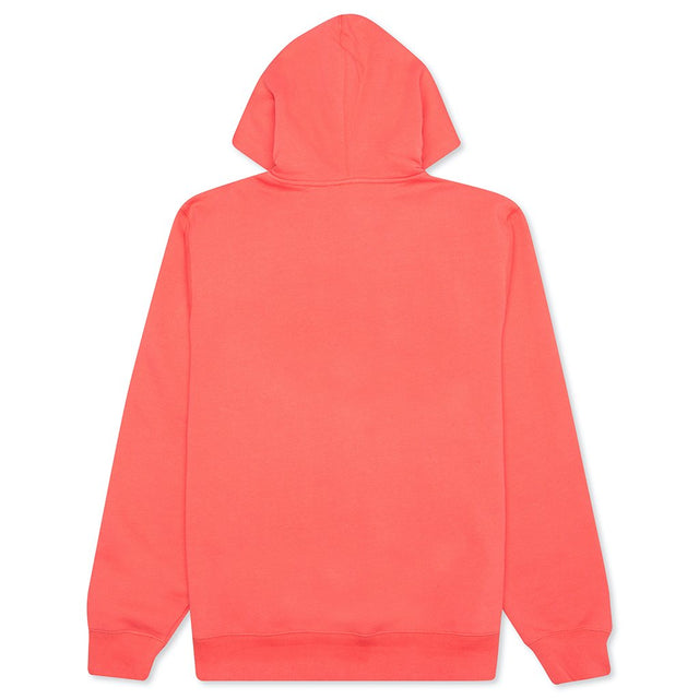 HOODY BRUSH LOGO CONTRAST_RED IVORY main image 1