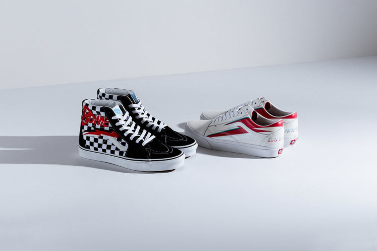 Vans Sk8-Hi Shoes Mens Size 9 Womens 10.5 David Bowie Checkerboard 2019 Sk8-Hi - Bowie/Checkerboard – Feature main image 3