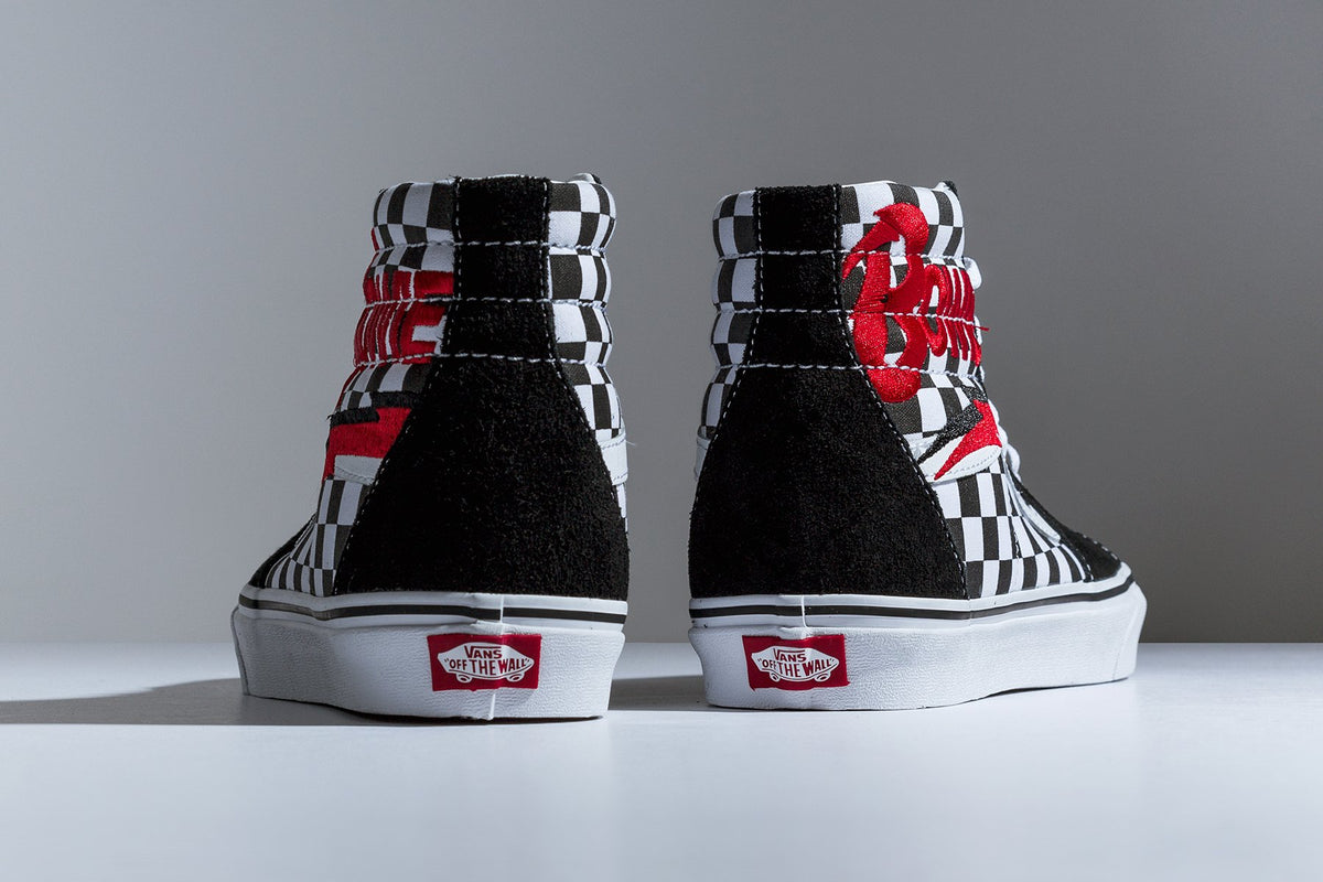 Sk8-Hi - Bowie/Checkerboard – Feature
