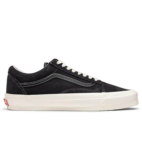 Vans Asphalt Black OG Old Skool LX Sneaker | Feature