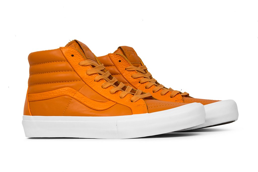 Vault SK8-Hi Reissue Stitch and Turn LX - Autumn Glory – Feature