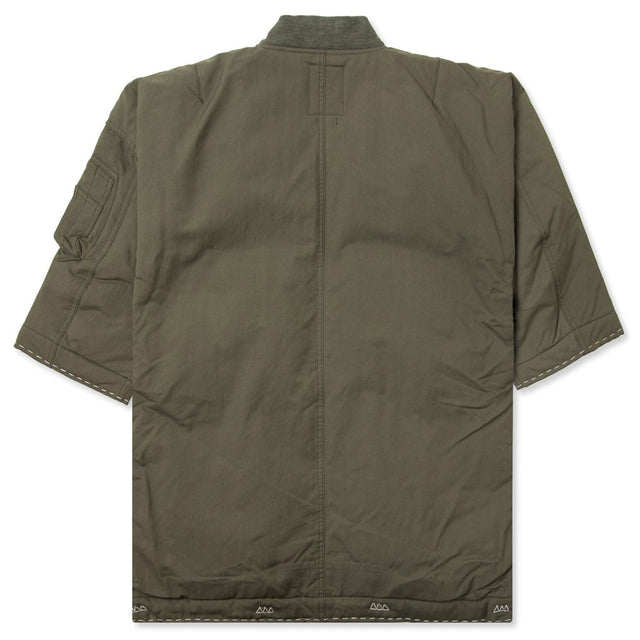 Sanjuro Kimono Down Jacket - Olive – Feature