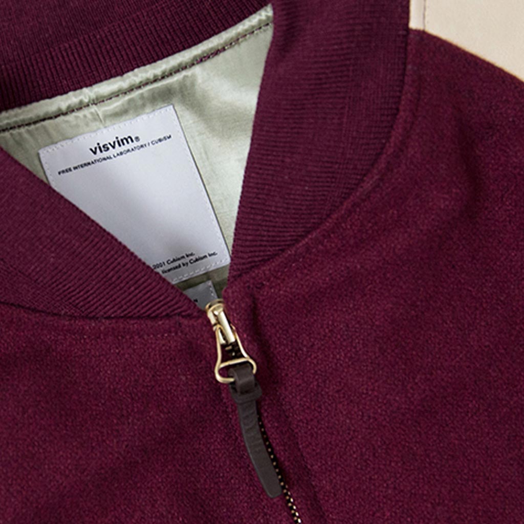 Varsity Jacket - Burgundy – Feature