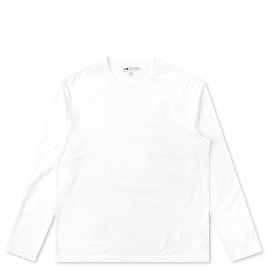 Logo L/S Tee - Core White – Feature